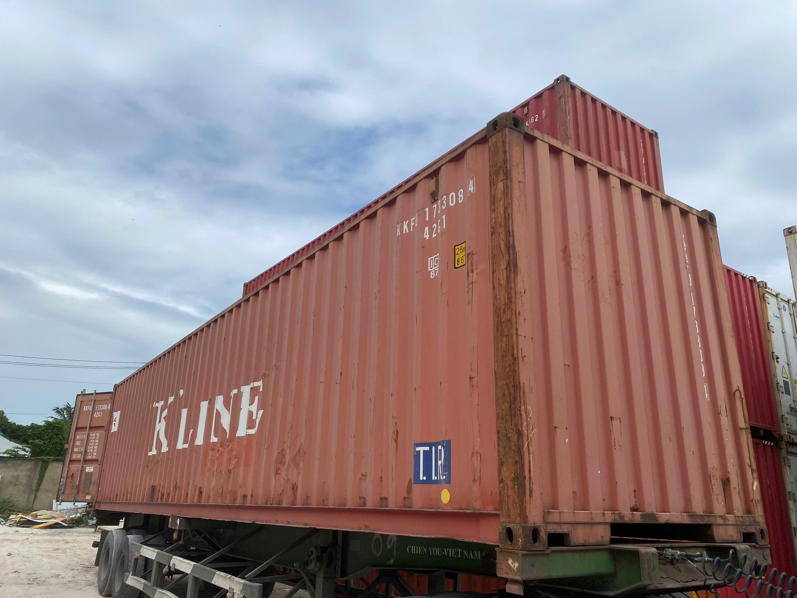 Container kho 40 feet cũ đã qua sử dụng