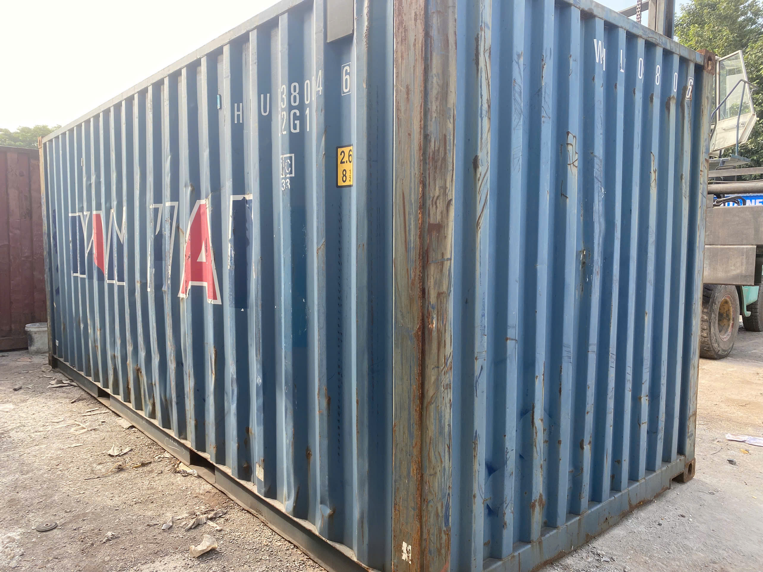 Container kho 20 feet đã qua sử dụng nhưng còn rất mới