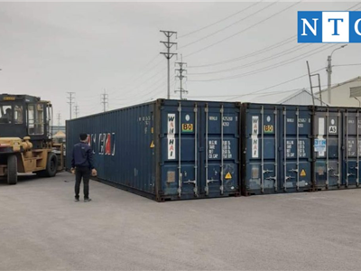 Cho thuê container kho 40ft cho khách làm kho tại Đồng Nai