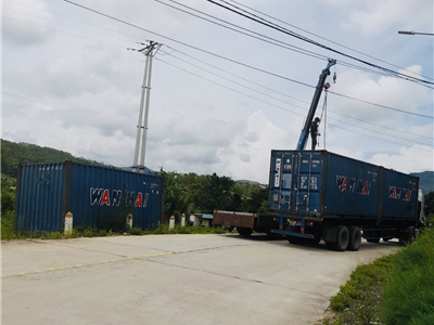 BÀN GIAO CONTAINER KHO 20FT CHO KHÁCH HÀNG TẠI BÀ RỊA - VŨNG TÀU